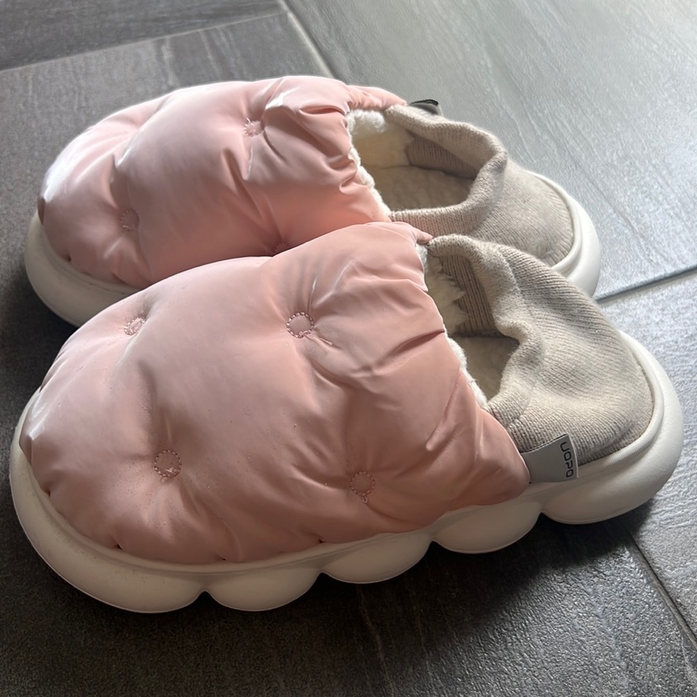 Pink slippers